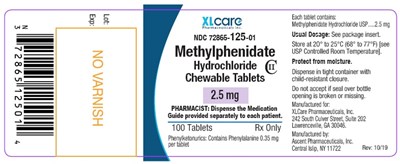 2.5mg (Methylphenidate Chewable  2.5 mg)